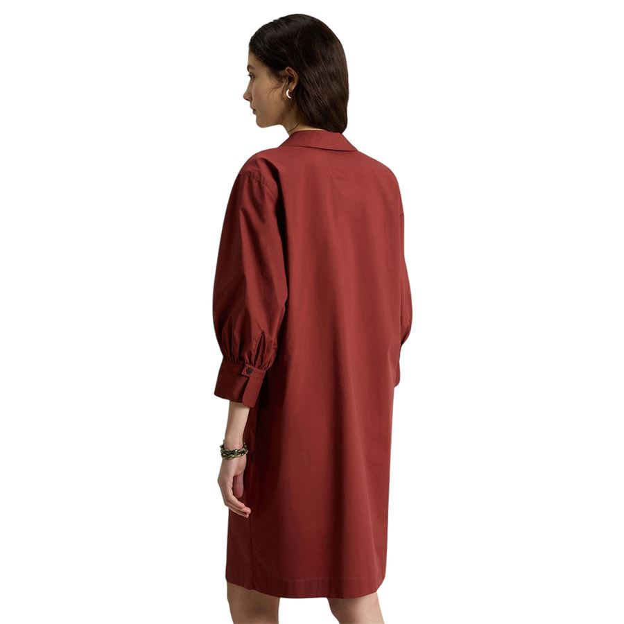 Vestito in popeline di puro cotone da donna Woolrich | CFWWDR01737421